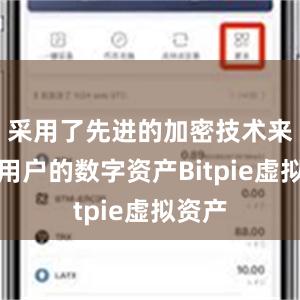 采用了先进的加密技术来保护用户的数字资产Bitpie虚拟资产