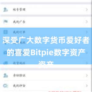 深受广大数字货币爱好者的喜爱Bitpie数字资产